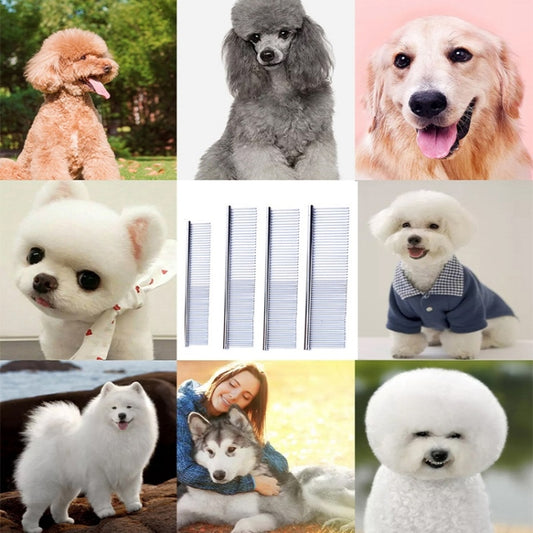 Stainless Steel Pet Comb Pet Hair Comb, Specification - The Zoo Mart