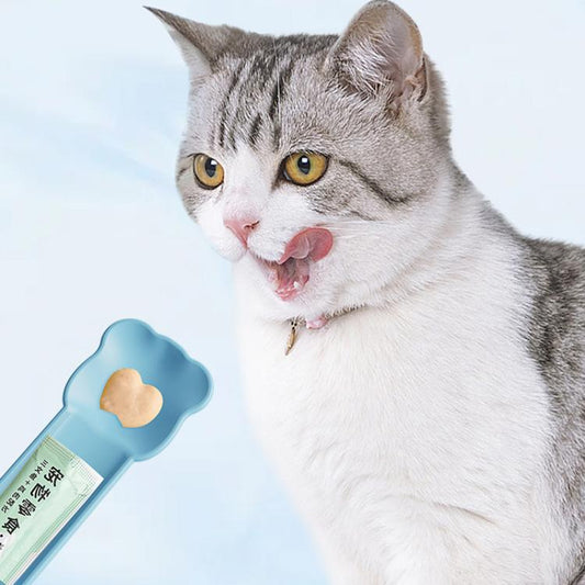 Pet Feeder Squeezes Cat Snack Tableware - The Zoo Mart