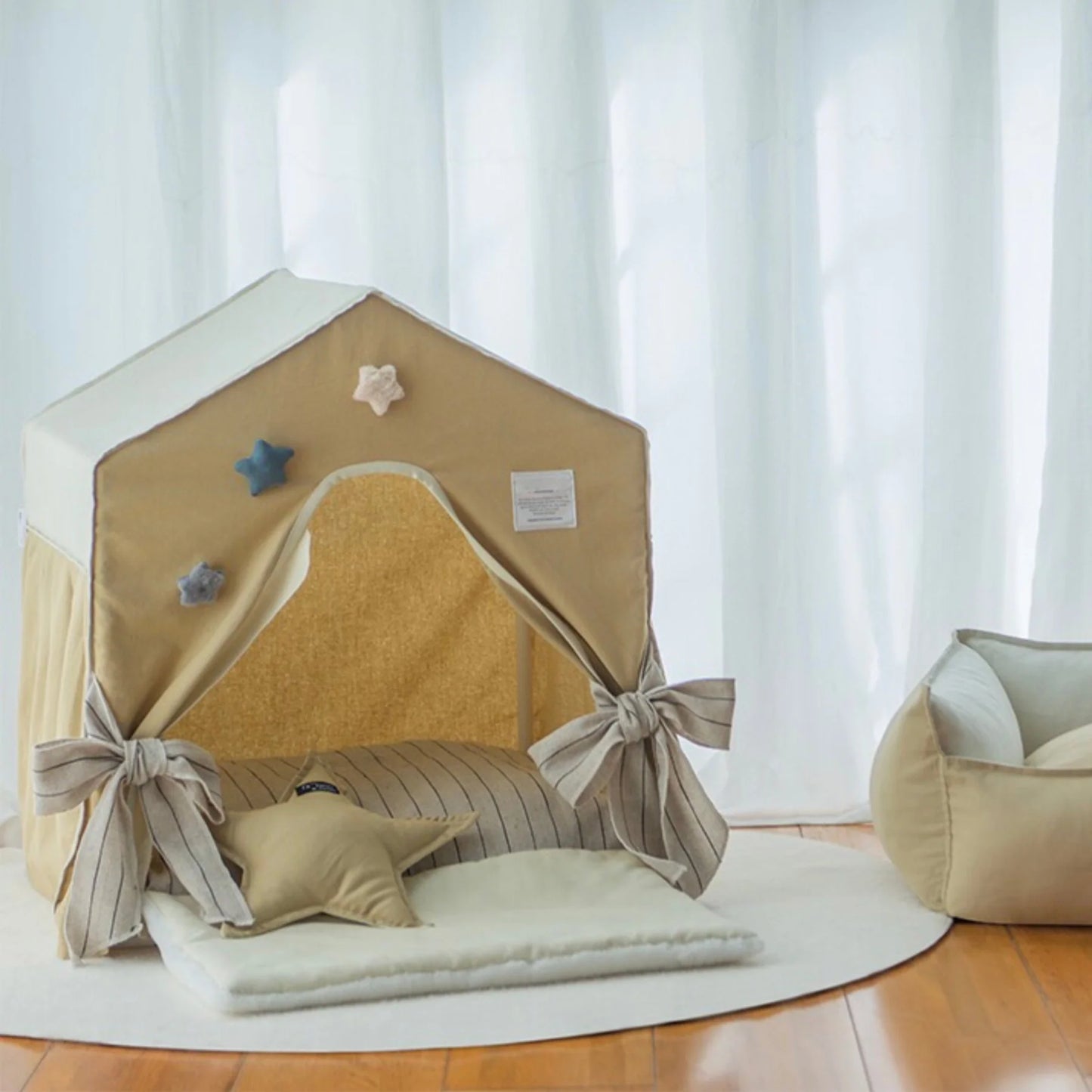 Fairy Tale Stars Small Pet Tent - The Zoo Mart