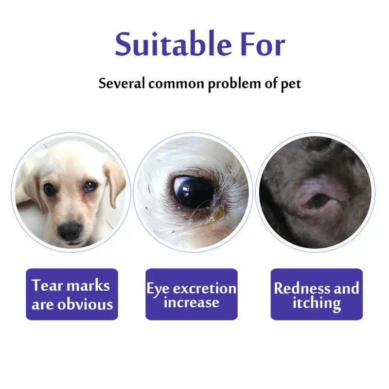 Pet Tear Stain Cleaning Wipes 130 pcs - The Zoo Mart