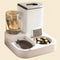 2-in-1 Automatic Pet Feeder and Water Dispenser Set - The Zoo Mart
