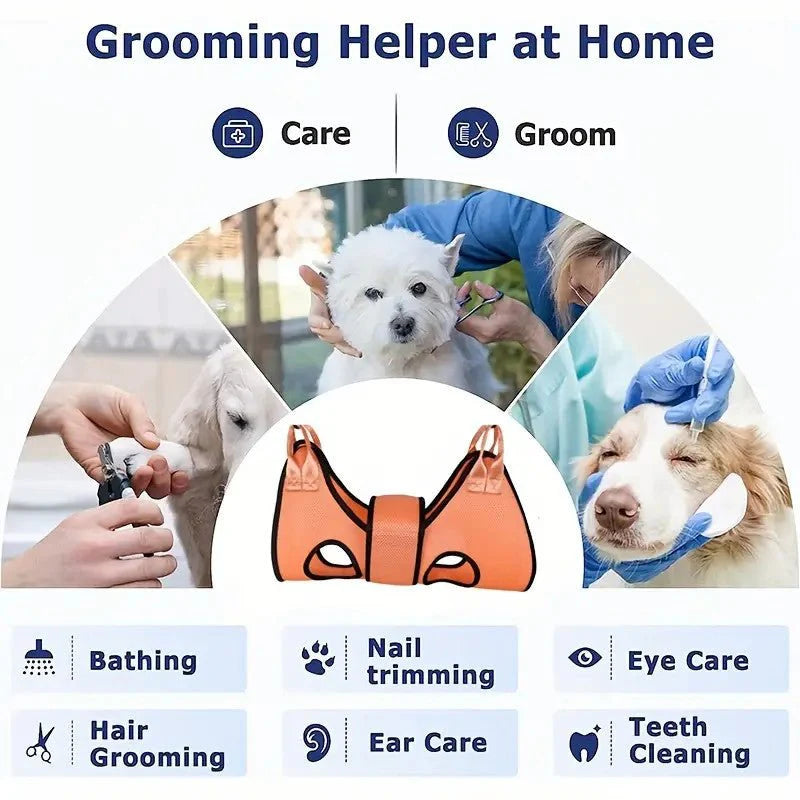 Pet Grooming Hammock For Nail Trimming - The Zoo Mart