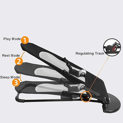 Adjustable Pet Lounger Chair with Safety Belt | Foldable Reclining Bed for Cats & Small Dogs