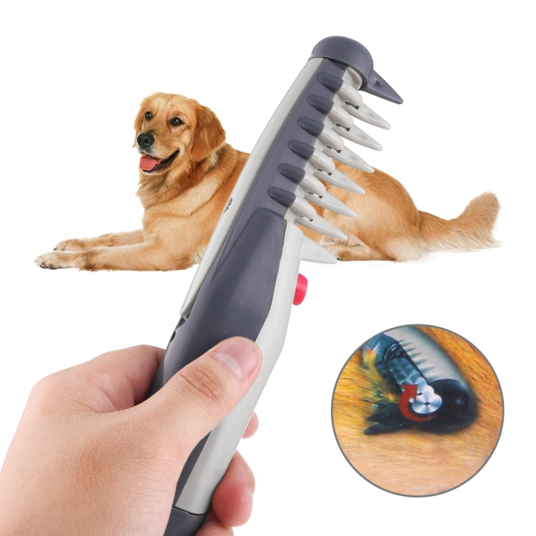 Knot Out Ultimate Pet Electrical Grooming Comb Cut Tangles Tool Scissor Trimmer - The Zoo Mart