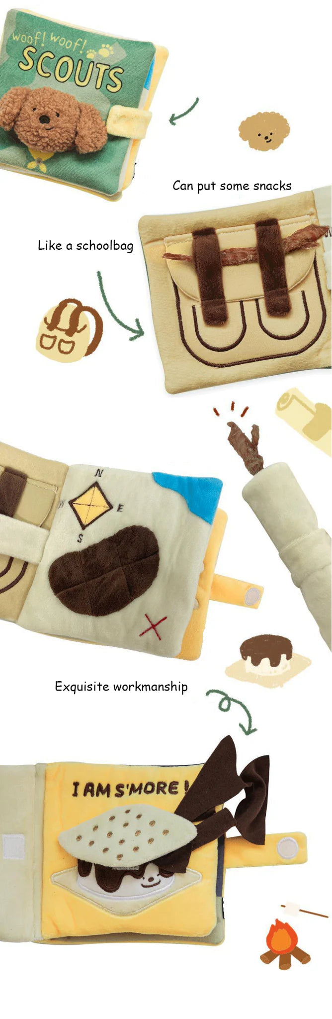 Folding  Wallet  Snuffle Toy - The Zoo Mart