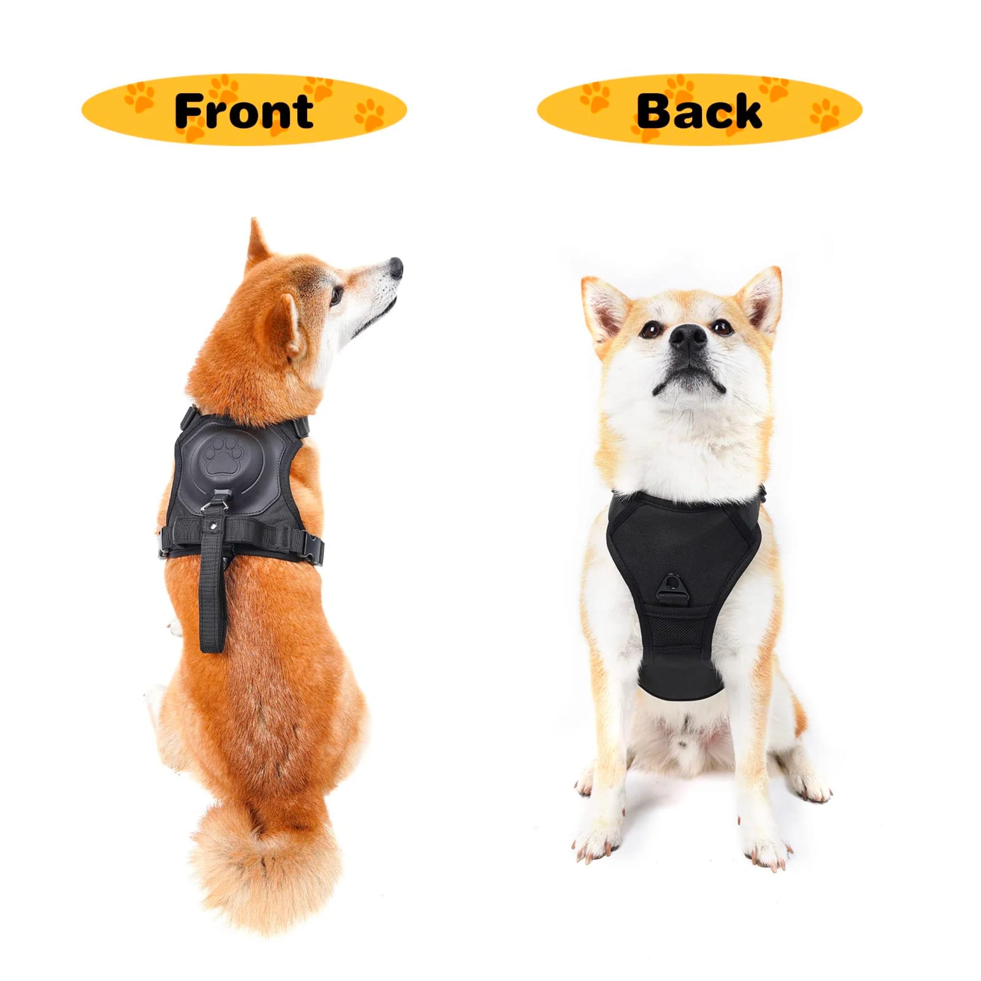 3 in 1 Dog Harness with Built-In Leash - The Zoo Mart