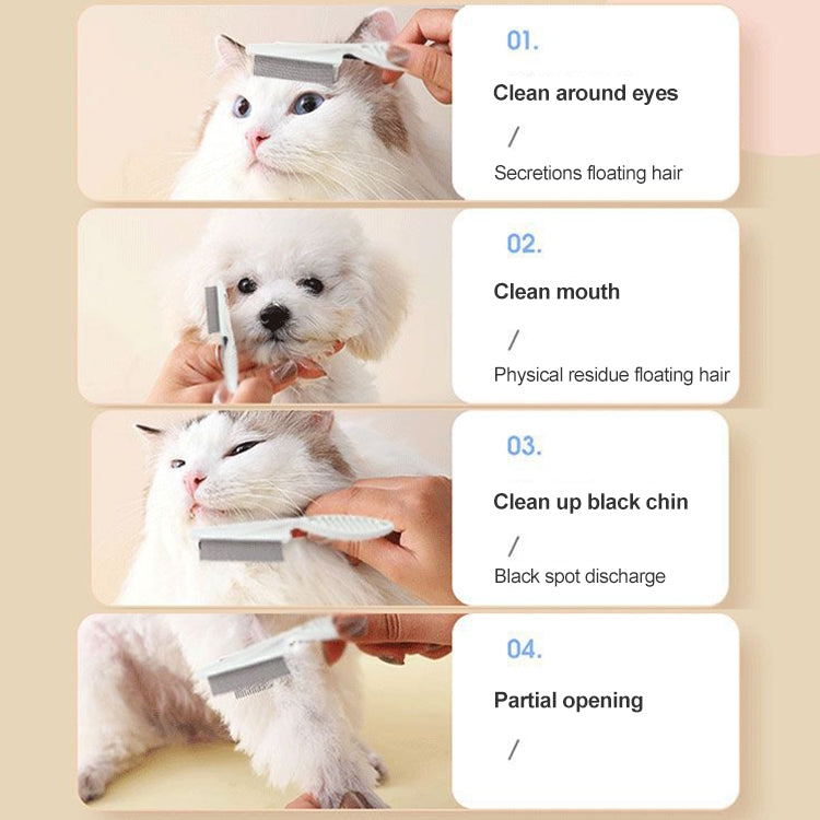 Pet Dog Cat Flea Removal Dense Tooth Beauty Comb 18cm