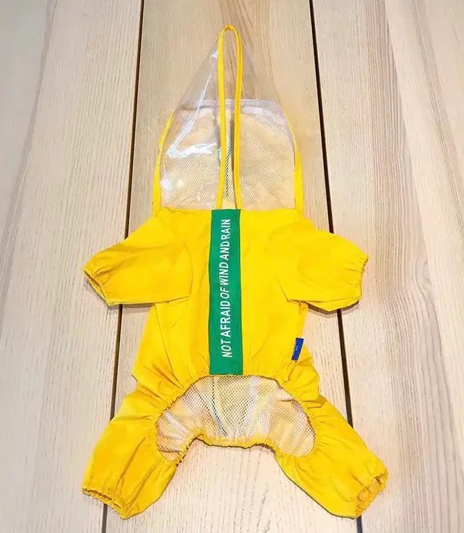 Yellow Dinosaur Raincoat - The Zoo Mart