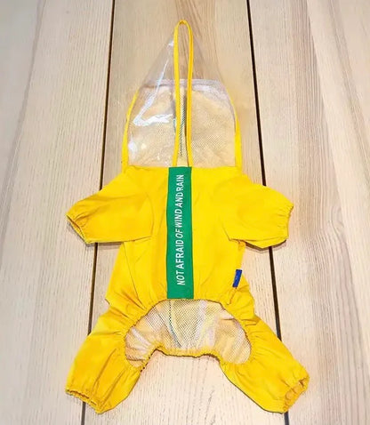 Yellow Dinosaur Raincoat - The Zoo Mart