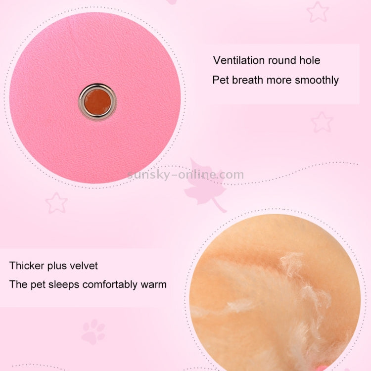 Flannel Cylinder Pet House Warm Hamster Hammock Hanging Bed Small Pets Nest