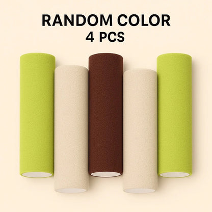 Self-Adhesive Cylindrical Cat Scratcher – Wall Mounted Scratch & Climb Toy