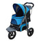 Pets Jogger Pet Stroller, Trailblazer Blue, 26" - The Zoo Mart