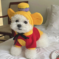 Cozy Fleece Pet Hoodie Sweatshirt
