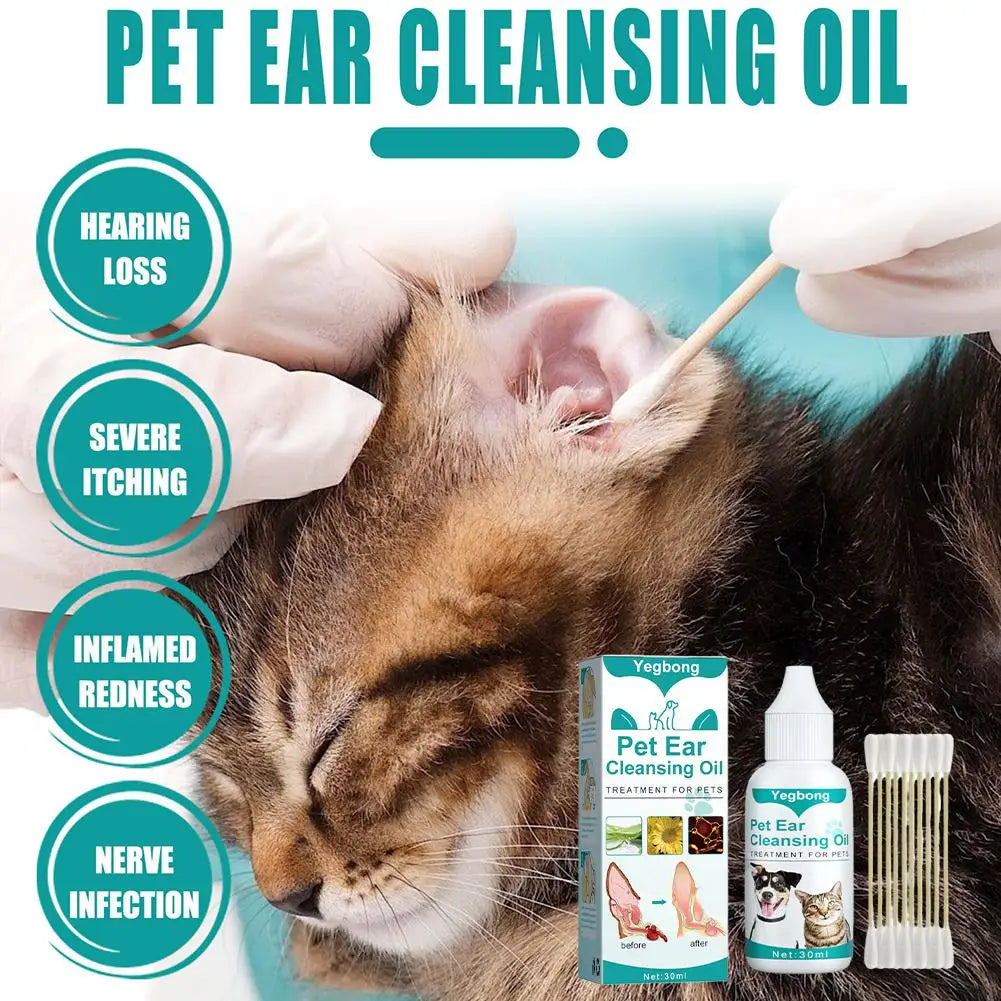 Ear Drop With Cotton Swabs - The Zoo Mart