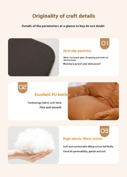 Luxury Pet Sofa Bed | Non-Slip Cat & Small Dog Couch for Indoor Use