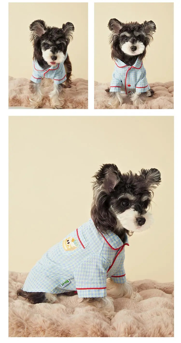 Plaid Cotton Loungewear - The Zoo Mart