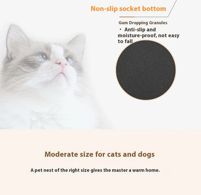 Luxury Pet Sofa Bed | Non-Slip Cat & Small Dog Couch for Indoor Use