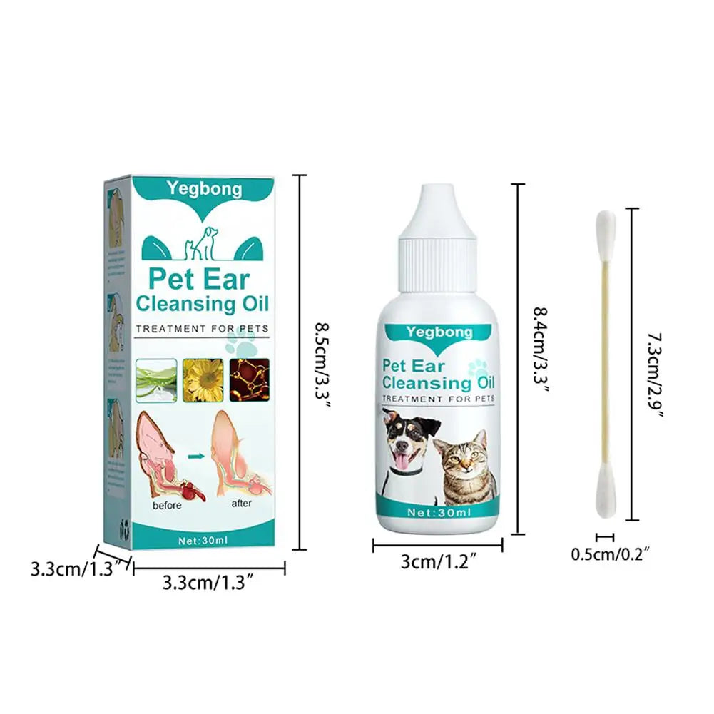 Ear Drop With Cotton Swabs - The Zoo Mart