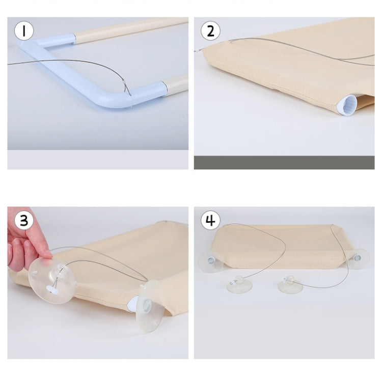 Pets Suction Cup Cat Hammock Window Hanging Hammock - The Zoo Mart