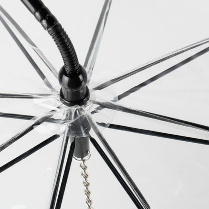 Pet Umbrella Transparent Adjustable Rainy Dog Walking Leash - The Zoo Mart