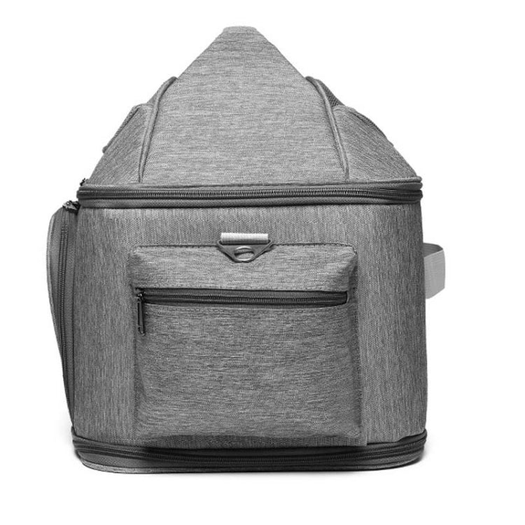 Portable Pet Bag for Outing Cats and Dogs Collapsible Pet Shoulder Bag Pet Backpack(Blue) - The Zoo Mart