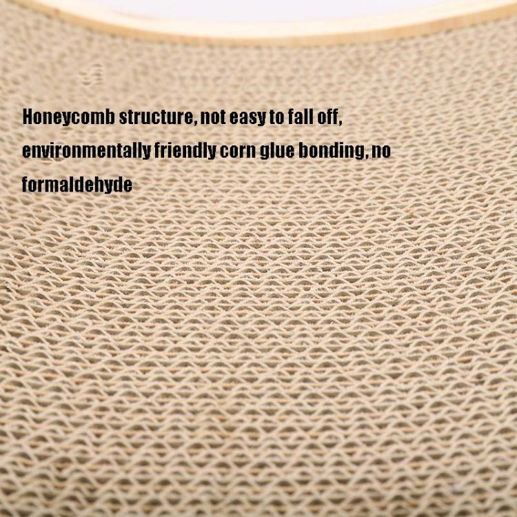 Corrugated Cat Scratching Board Shaker Claw Grinding Toy - The Zoo Mart