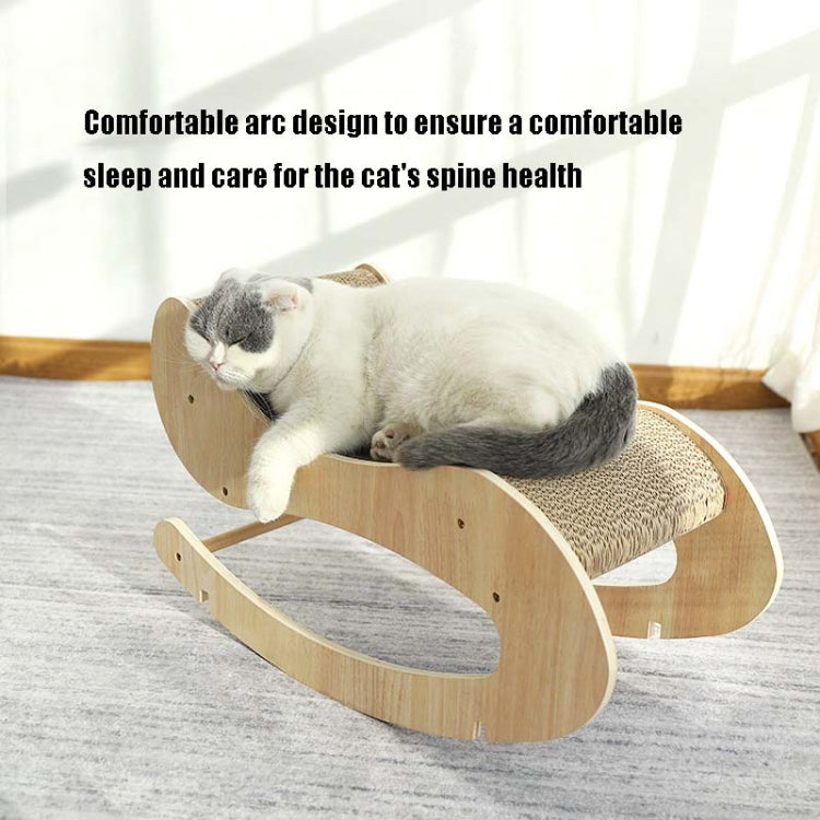 Corrugated Cat Scratching Board Shaker Claw Grinding Toy - The Zoo Mart