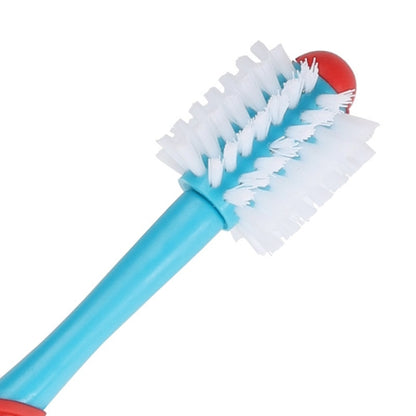 Pet Double-Head Toothbrush Pet Oral Cleaning Products - The Zoo Mart