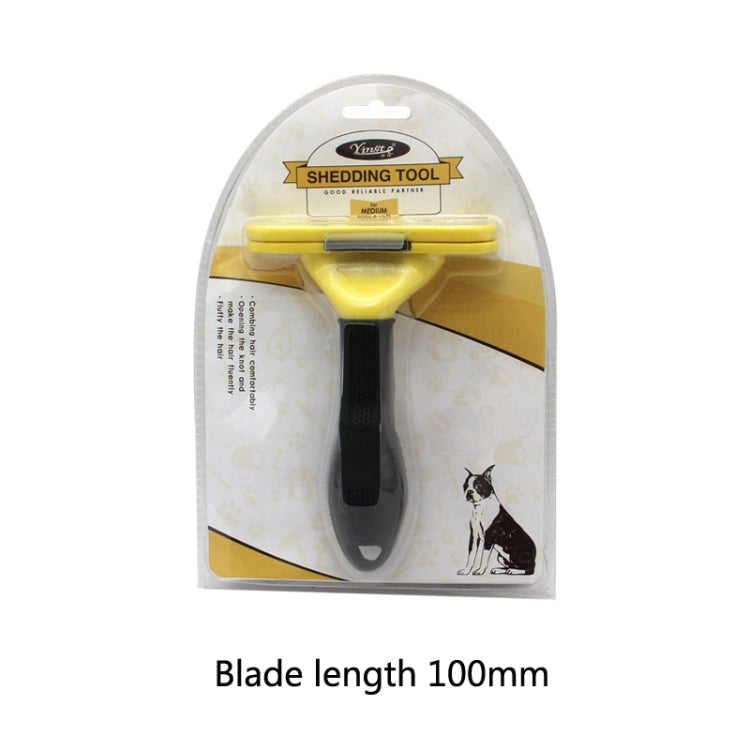 Dog Comb Pet Grooming Tool Hair Removal Knife Hair Removal Comb Pet Supplies, Specification - The Zoo Mart
