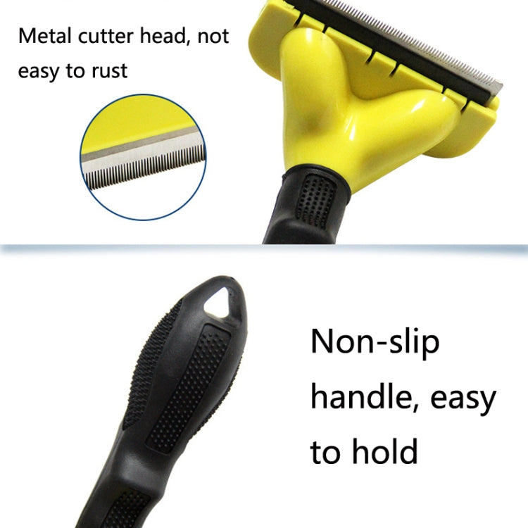 Dog Comb Pet Grooming Tool Hair Removal Knife Hair Removal Comb Pet Supplies, Specification - The Zoo Mart