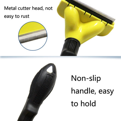 Dog Comb Pet Grooming Tool Hair Removal Knife Hair Removal Comb Pet Supplies, Specification - The Zoo Mart