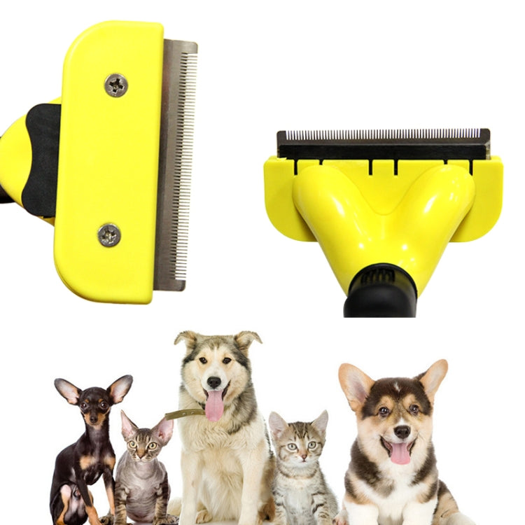 Dog Comb Pet Grooming Tool Hair Removal Knife Hair Removal Comb Pet Supplies, Specification - The Zoo Mart