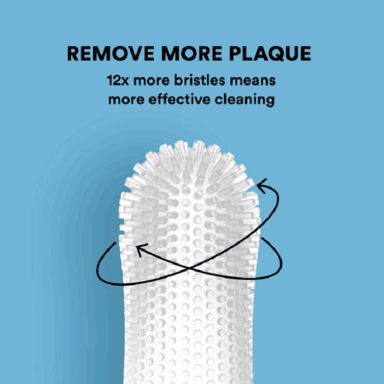 Pet Silicone Teeth Scaffolding Oral Cleaning Toothbrush - The Zoo Mart