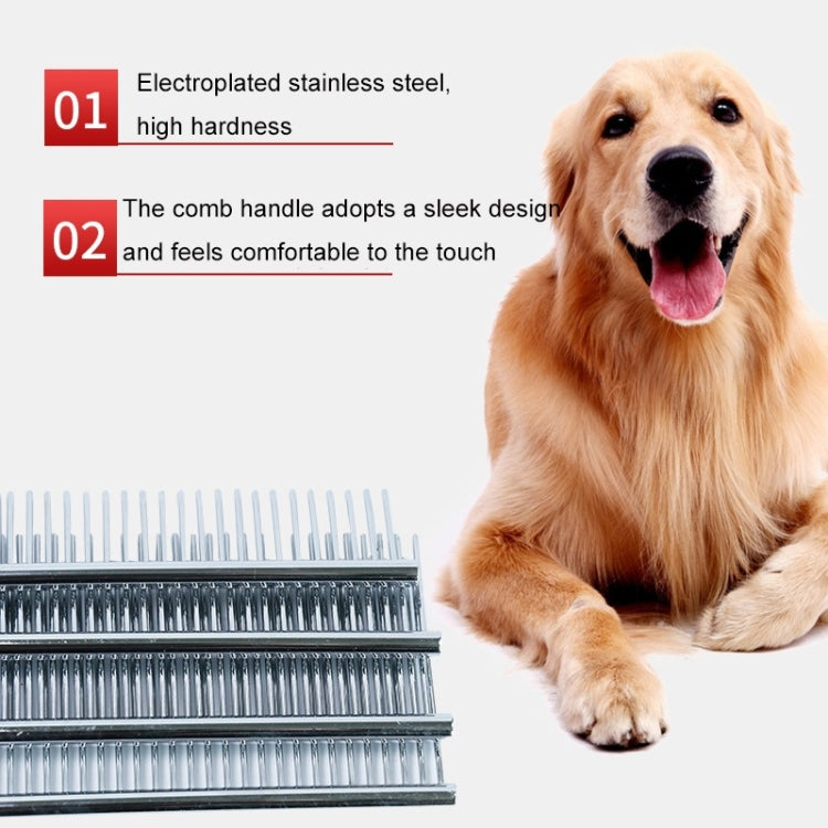 Stainless Steel Pet Comb Pet Hair Comb, Specification