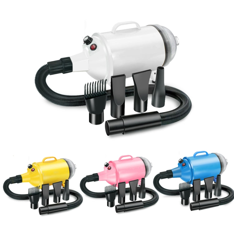 2100W Dog Dryer Stepless Speed Pet Hair Blaster With Vacuum Cleaner 220V UK Plug - The Zoo Mart
