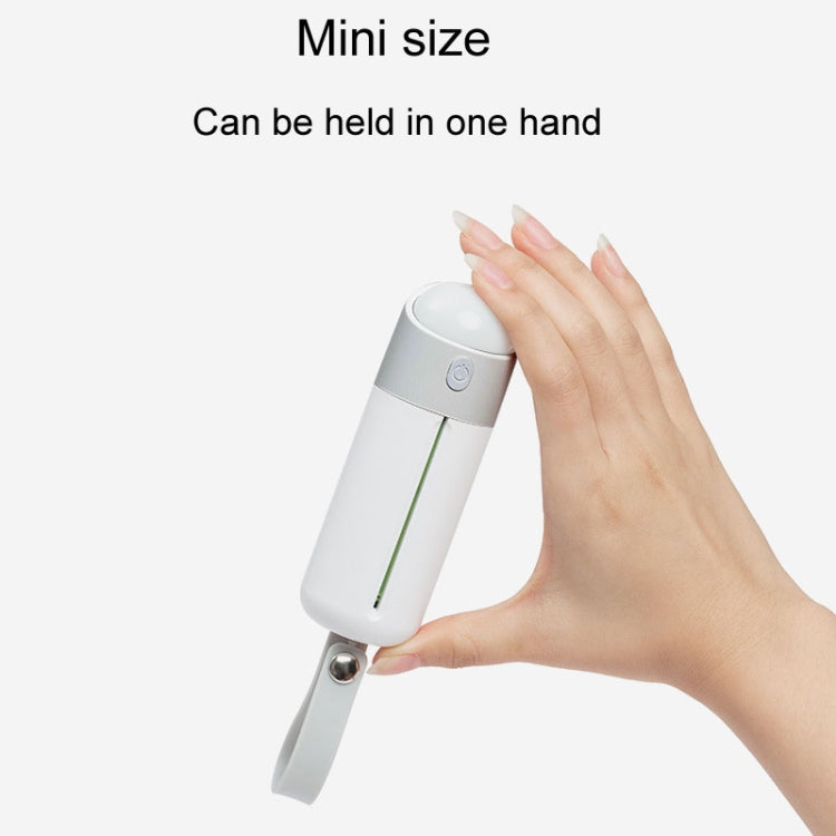 Portable Dog Poop Picker Pet Waste Bag Dispenser With LED Light(White) - The Zoo Mart