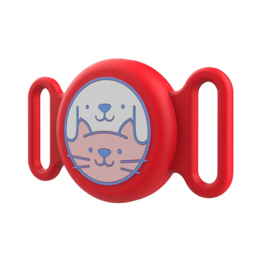 For AirTag Pet Collar Locator Silicone Life Waterproof Protective Case - The Zoo Mart