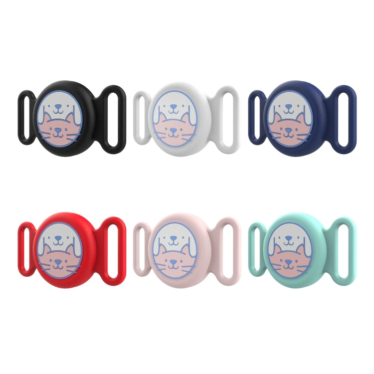 For AirTag Pet Collar Locator Silicone Life Waterproof Protective Case - The Zoo Mart