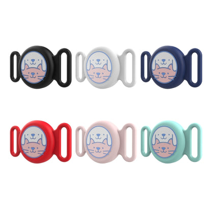 For AirTag Pet Collar Locator Silicone Life Waterproof Protective Case - The Zoo Mart