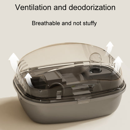 Panoramic Transparent Multi-Functional Large Space Hamster Cage, Style - The Zoo Mart