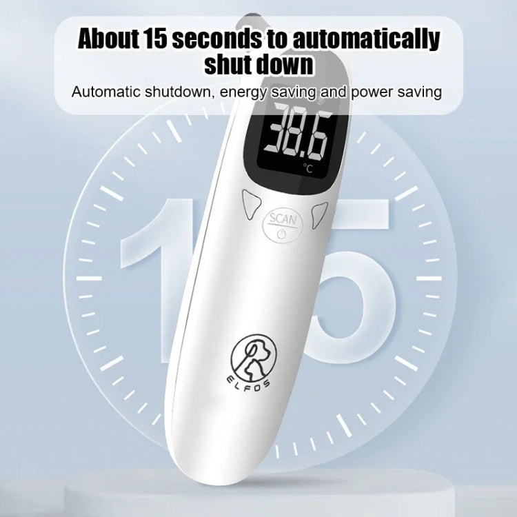 ELOFS EF-07 Pet Dog Cat Ear Digital Thermometer Accurate Infrared Measuring Animal Thermometer - The Zoo Mart