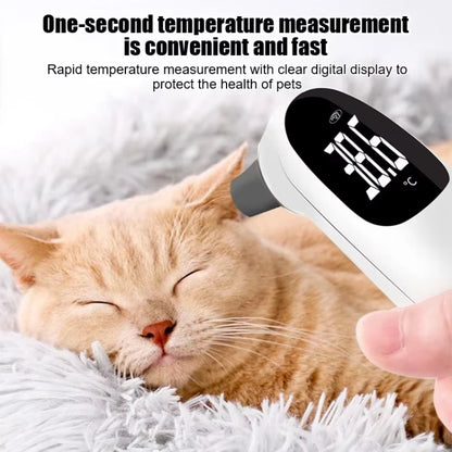 ELOFS EF-07 Pet Dog Cat Ear Digital Thermometer Accurate Infrared Measuring Animal Thermometer - The Zoo Mart