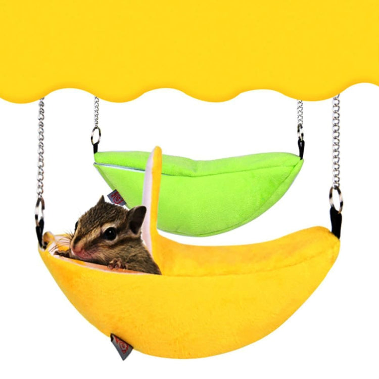 Hanging Swing Bed Banana Type Bed Small Nest Moon Bed for Small Animal - The Zoo Mart