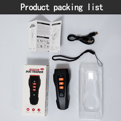 Anti Barking Device for Dogs, Ultrasonic Dog Bark Deterrent, Dog Bark Deterrent Devices, Best Anti-Barking Device, 3 Modes & LED Light Portable Indoor & Outdoor - The Zoo Mart