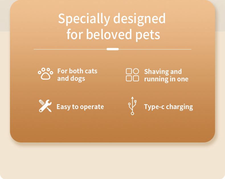 Rechargeable Pet Nail Grinder & Trimmer with LED light