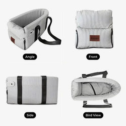 Portable Dog Car Seat – Safe & Cozy