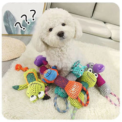 Chew crew Animal Toys For Dog