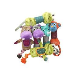 Chew crew Animal Toys For Dog