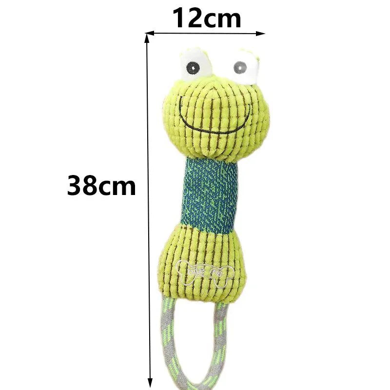 Chew crew Animal Toys For Dog