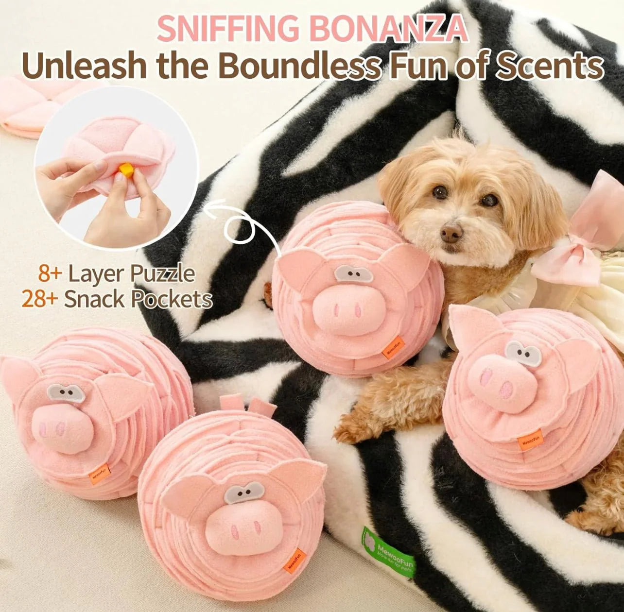 Buzz and Nuzzle Animal Toys